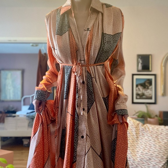 Blush handkerchief dress by Beulah Style - one size - Picture 9 of 10